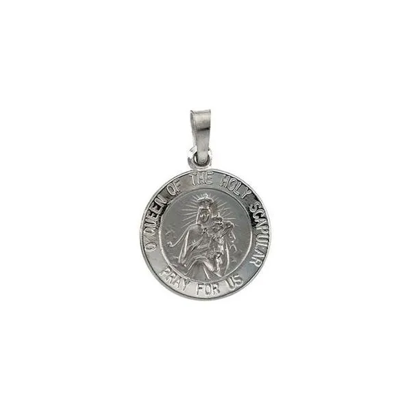 Scapular Medal Pendant Hopman Jewelers Elkhart, IN