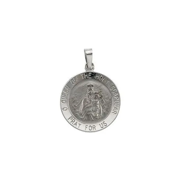 Scapular Medal Pendant Hopman Jewelers Elkhart, IN
