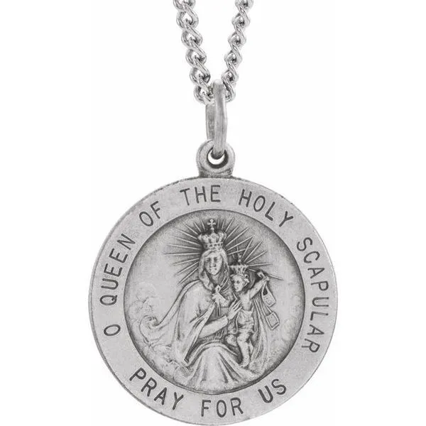 Scapular Medal Necklace Arnold's Jewelry and Gifts Logansport, IN