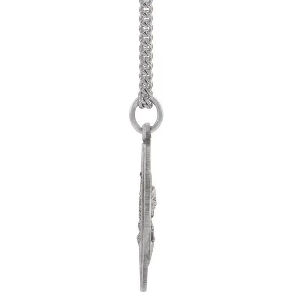 Scapular Medal Necklace Image 2 Linwood Custom Jewelers Linwood, NJ