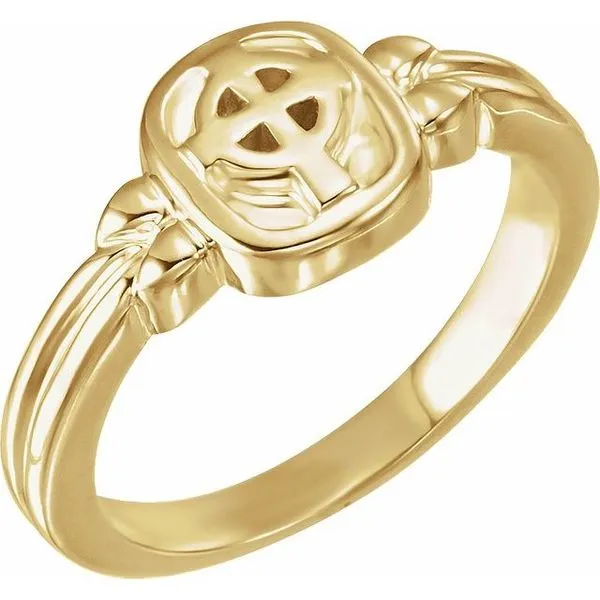Celtic-Inspired Cross Ring Jewelry Design Studio Jensen Beach, FL