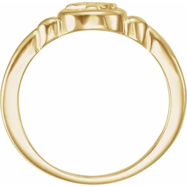 Celtic-Inspired Cross Ring Image 2 Jewelry Design Studio Jensen Beach, FL