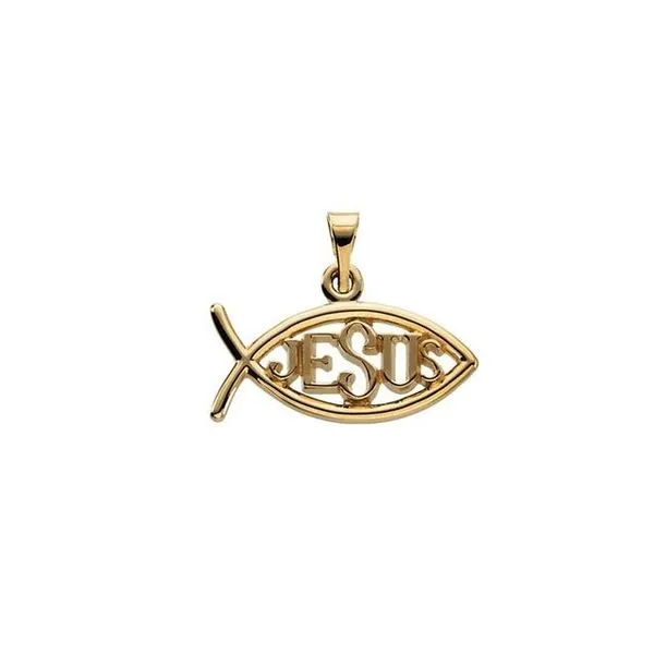 Jesus Ichthus (Fish) Pendant Hopman Jewelers Elkhart, IN
