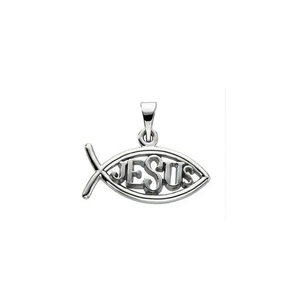Jesus Ichthus (Fish) Pendant J. Meredith Jewelers Delafield, WI