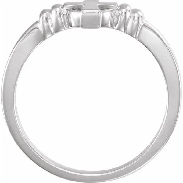 Cross Chastity Ring Image 2 Arnold's Jewelry and Gifts Logansport, IN