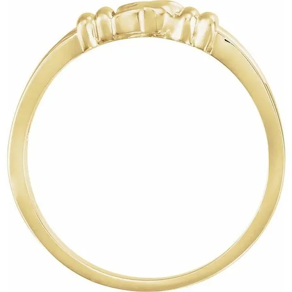 Holy Spirit Chastity Ring Image 2 Hopman Jewelers Elkhart, IN