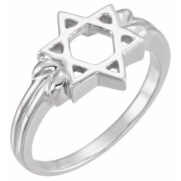 Star of David Ring Jerald Jewelers Latrobe, PA