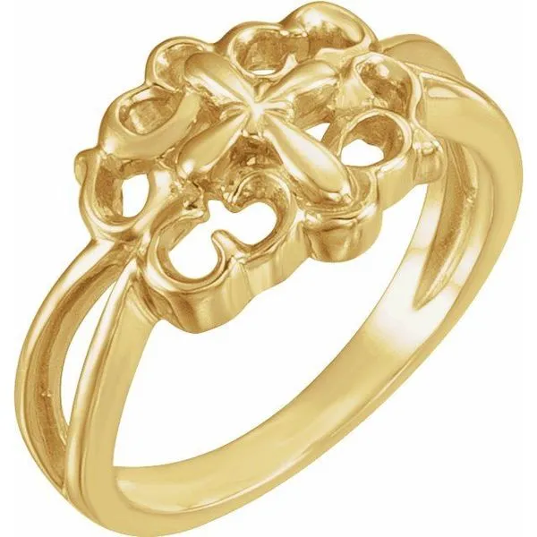 Sculptural Cross Ring Arlene's Fine Jewelry Vidalia, GA