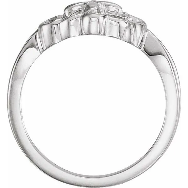 Sculptural Cross Ring Image 2 Rasmussen Jewelers Spanish Fork, UT