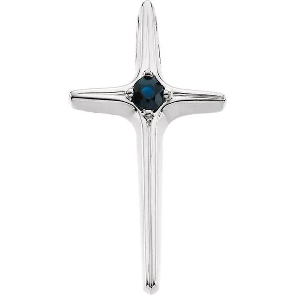 Solitaire Cross Pendant Rasmussen Jewelers Spanish Fork, UT