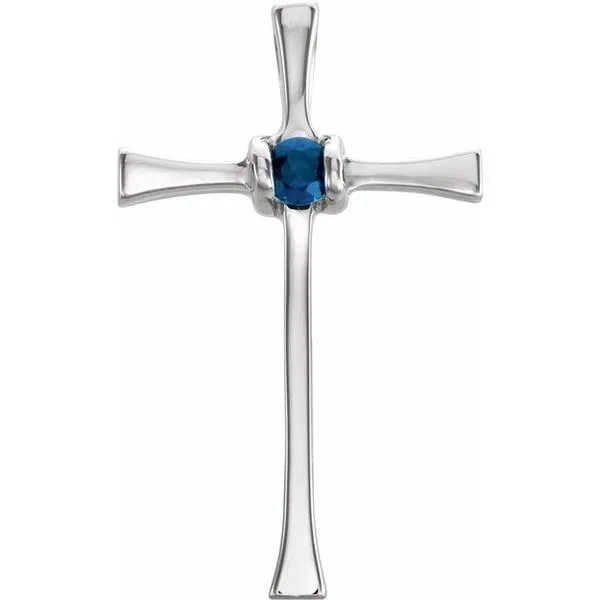 Solitaire Cross Pendant Rasmussen Jewelers Spanish Fork, UT