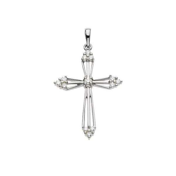 Accented Cross Pendant Hopman Jewelers Elkhart, IN