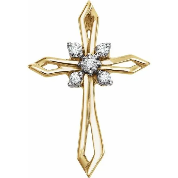 Accented Cross Pendant Hopman Jewelers Elkhart, IN