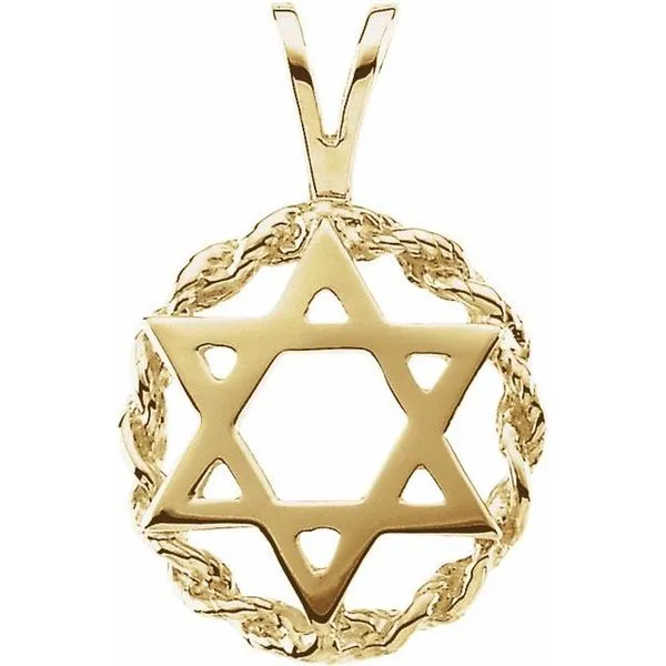 Star of David Pendant Hopman Jewelers Elkhart, IN