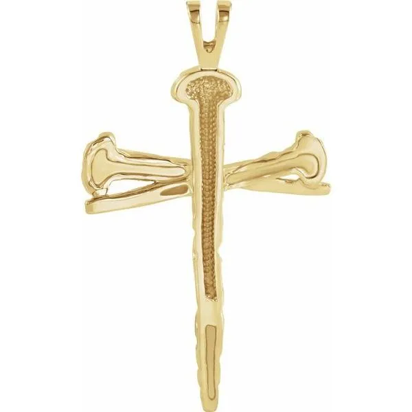 Nail Cross Pendant Image 3 M. J. Thomas Jewelers, Ltd. Stratford, CT