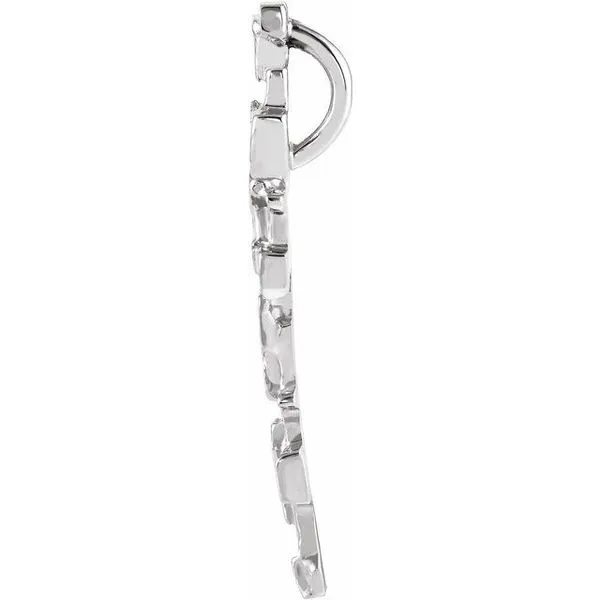 Nugget Cross Pendant Image 2 Hopman Jewelers Elkhart, IN