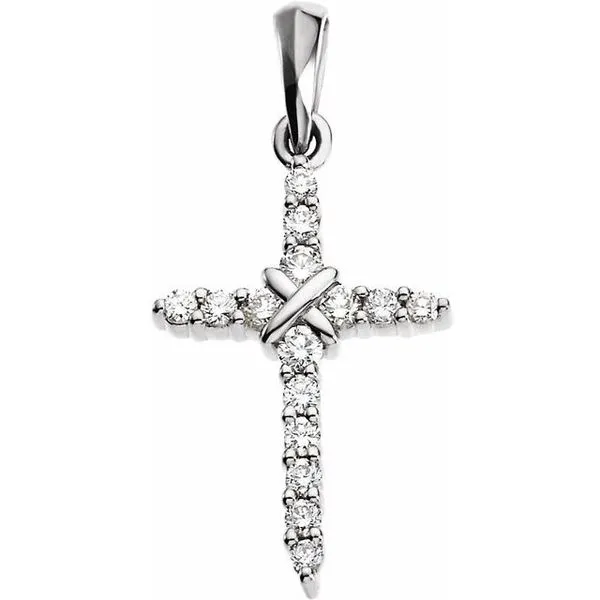 Accented Cross Pendant Hopman Jewelers Elkhart, IN