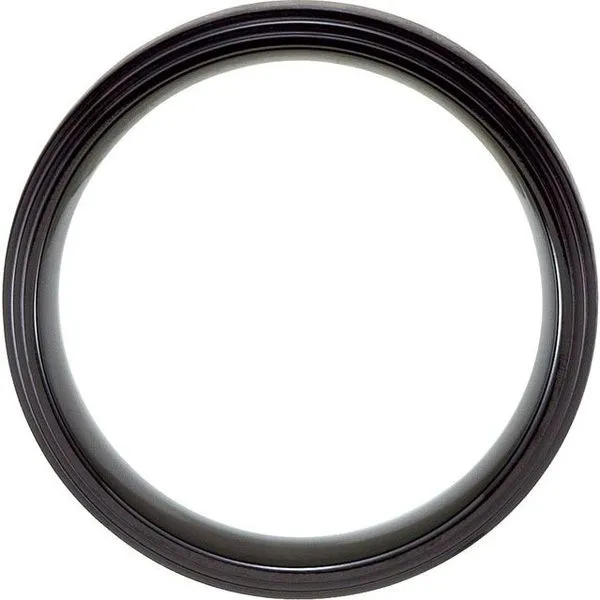 Double Stepped-Edge Band with Satin Finish Image 2 Grayson & Co. Jewelers Iron Mountain, MI