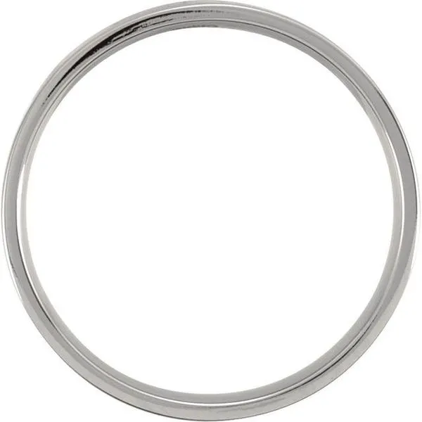 Comfort-Fit Flat Band Image 2 Albert's Jewelers Kingsland, GA