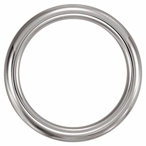 Comfort-Fit Half Round Band Image 2 Albert's Jewelers Kingsland, GA