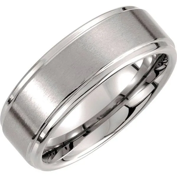 Tungsten Rounded Edge Band Albert's Jewelers Kingsland, GA