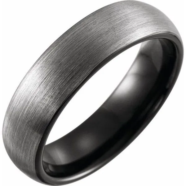Comfort-Fit Half Round Band with Satin Finish Studio D Jewelers Woodstock, IL