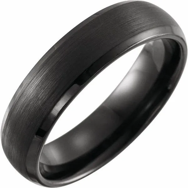 Beveled-Edge Comfort-Fit Band with Satin Finish Grayson & Co. Jewelers Iron Mountain, MI