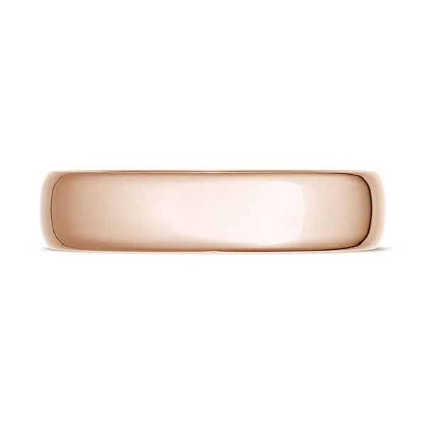 Classic Rounded in High Polish Finish Wedding Band Aires Jewelers Morris Plains, NJ