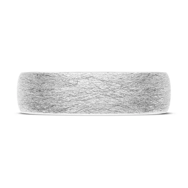 Classic Rounded in Brushed Finish Wedding Band Aires Jewelers Morris Plains, NJ