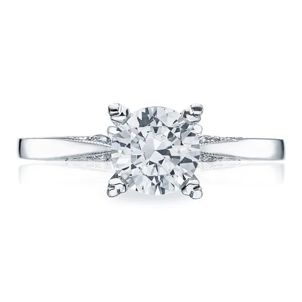 Round Solitaire Engagement Ring Aires Jewelers Morris Plains, NJ