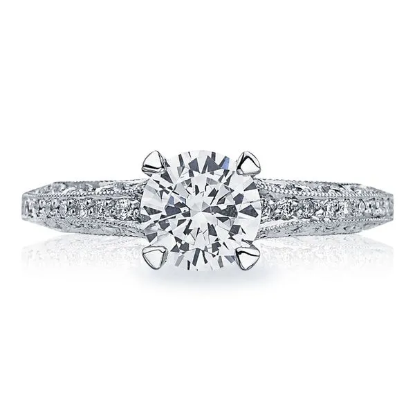 Round Solitaire Engagement Ring Aires Jewelers Morris Plains, NJ