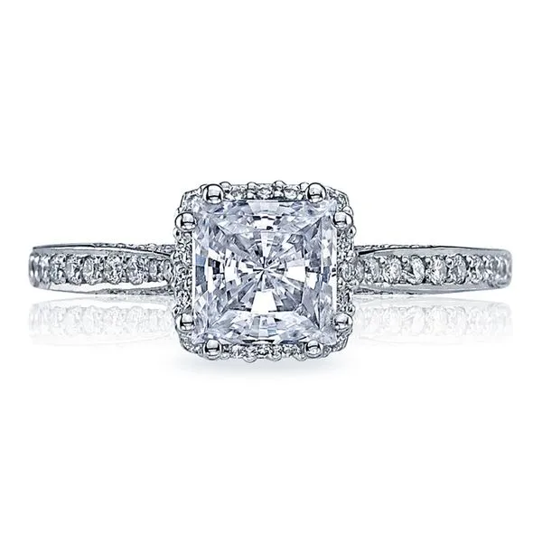 Princess Bloom Engagement Ring Aires Jewelers Morris Plains, NJ