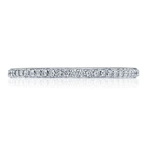 Pavé Diamond Wedding Band Aires Jewelers Morris Plains, NJ