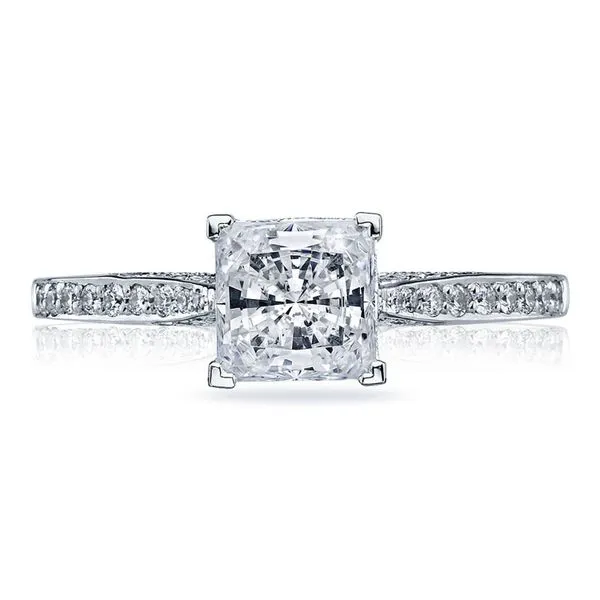 Princess Solitaire Engagement Ring Aires Jewelers Morris Plains, NJ