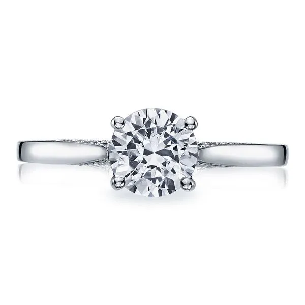 Round Solitaire Engagement Ring Aires Jewelers Morris Plains, NJ