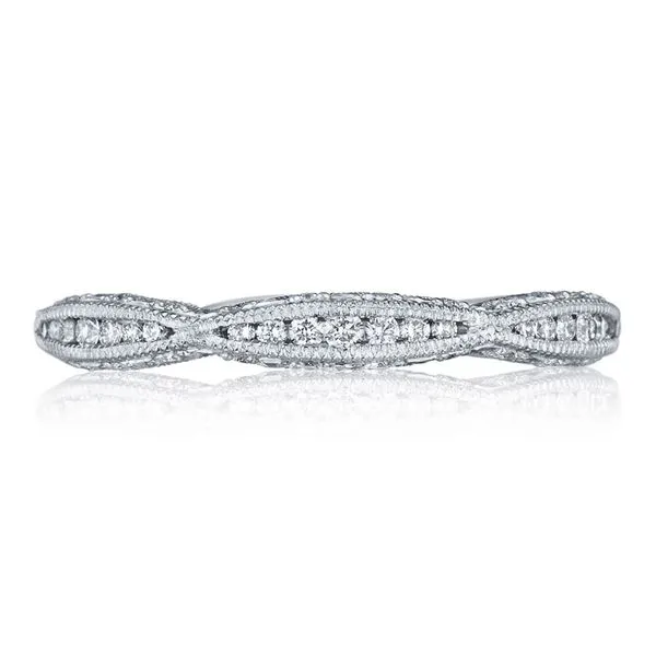 Twist with Diamond Accent Wedding Band Aires Jewelers Morris Plains, NJ