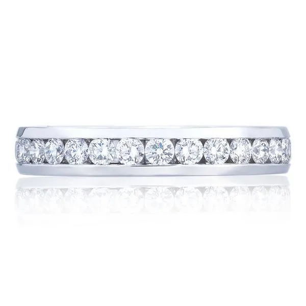 Channel Set Wedding Band Aires Jewelers Morris Plains, NJ
