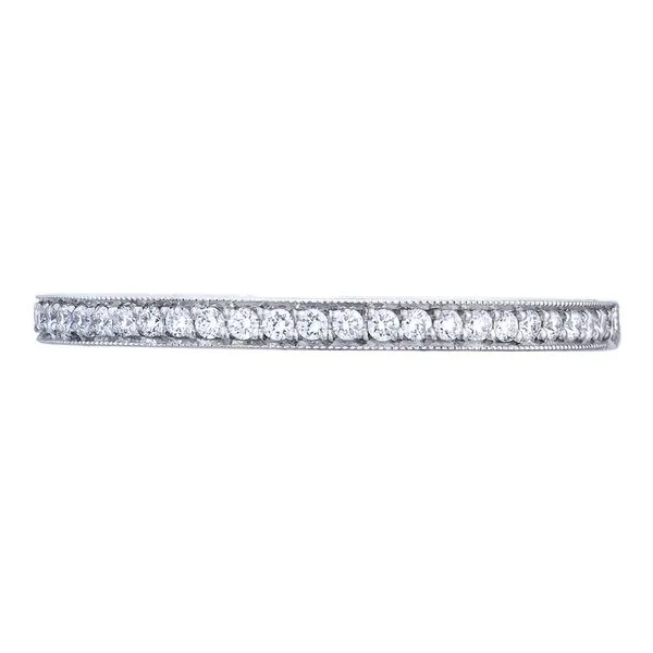 Pavé Diamond Wedding Band Aires Jewelers Morris Plains, NJ