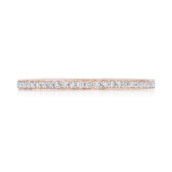 Pavé Diamond Wedding Band Aires Jewelers Morris Plains, NJ