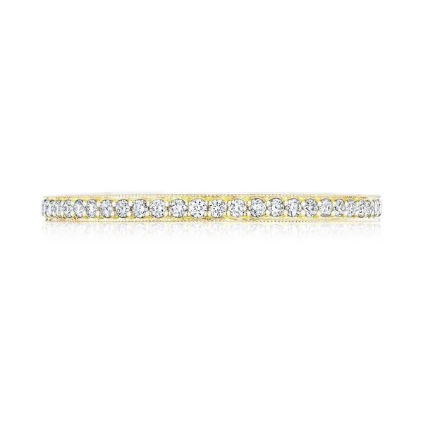 Pavé Diamond Wedding Band Aires Jewelers Morris Plains, NJ