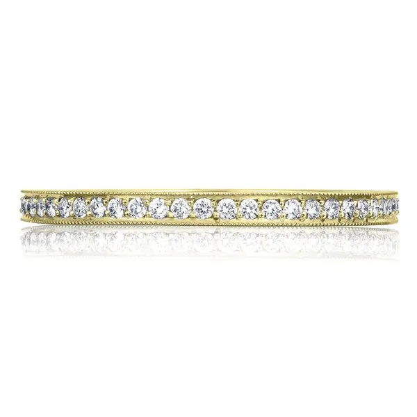 Pavé Diamond Wedding Band Aires Jewelers Morris Plains, NJ