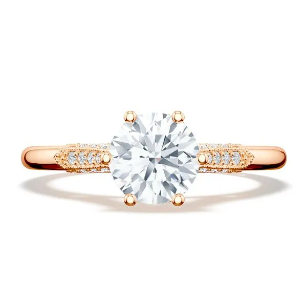 Round Solitaire Engagement Ring Aires Jewelers Morris Plains, NJ