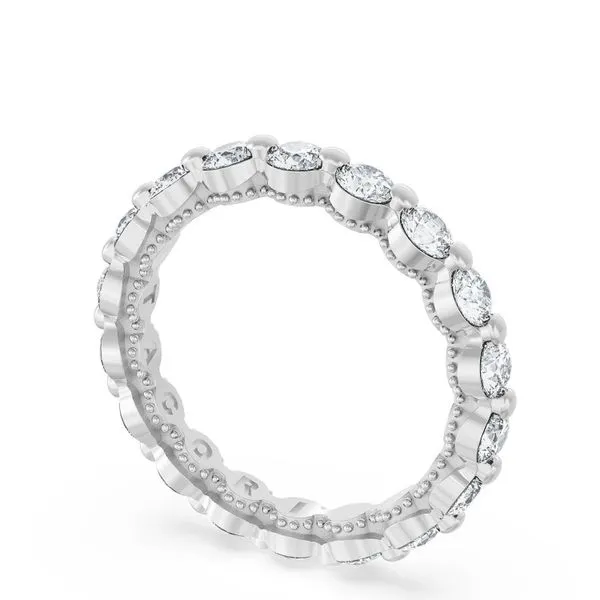 Round Diamond Wedding Band, 3.40mm Aires Jewelers Morris Plains, NJ