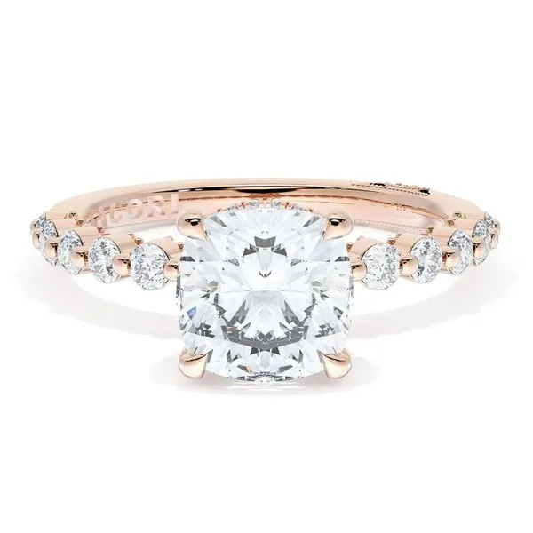 Cushion Solitaire Engagement Ring Aires Jewelers Morris Plains, NJ