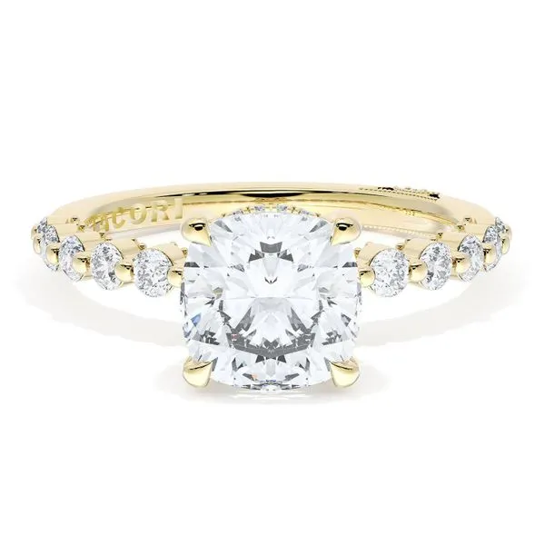 Cushion Solitaire Engagement Ring Aires Jewelers Morris Plains, NJ