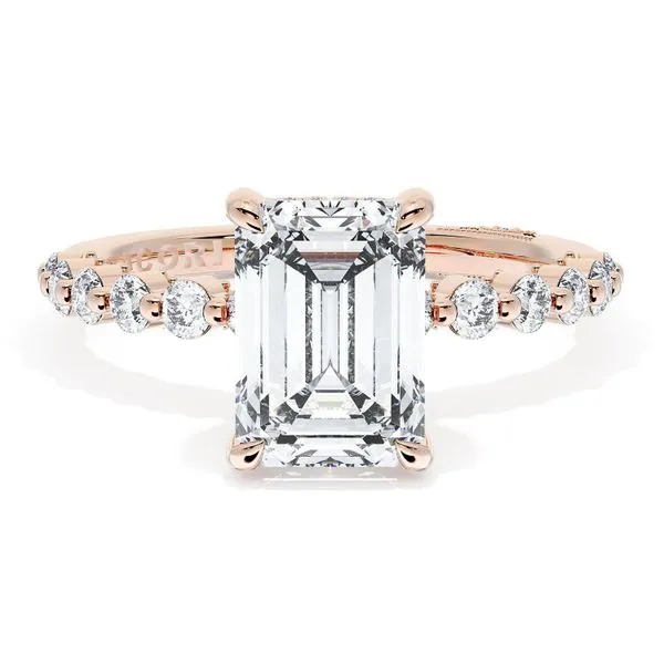 Emerald Solitaire Engagement Ring Aires Jewelers Morris Plains, NJ