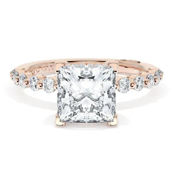 Princess Solitaire Engagement Ring Aires Jewelers Morris Plains, NJ
