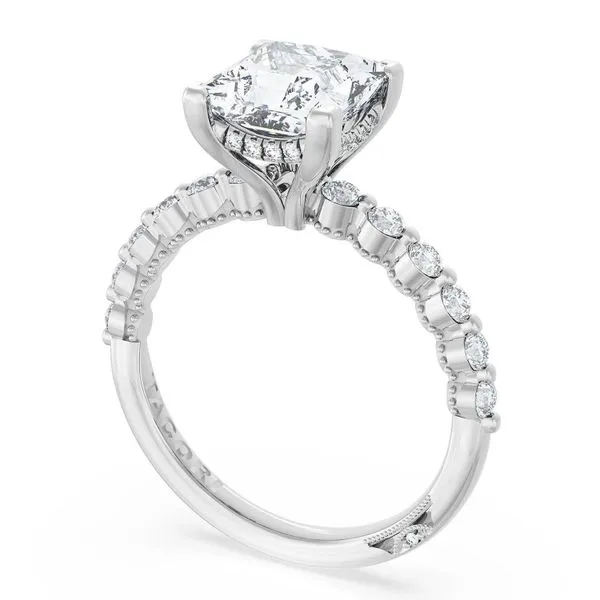 Princess Solitaire Engagement Ring Aires Jewelers Morris Plains, NJ