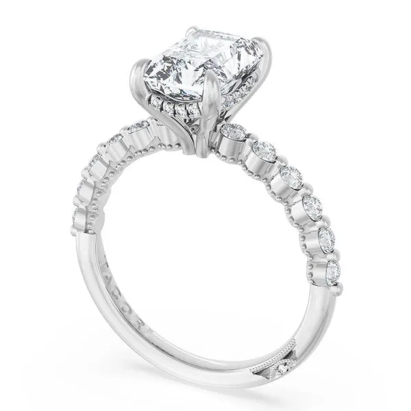 Radiant Solitaire Engagement Ring Aires Jewelers Morris Plains, NJ