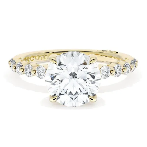 Round Solitaire Engagement Ring Aires Jewelers Morris Plains, NJ